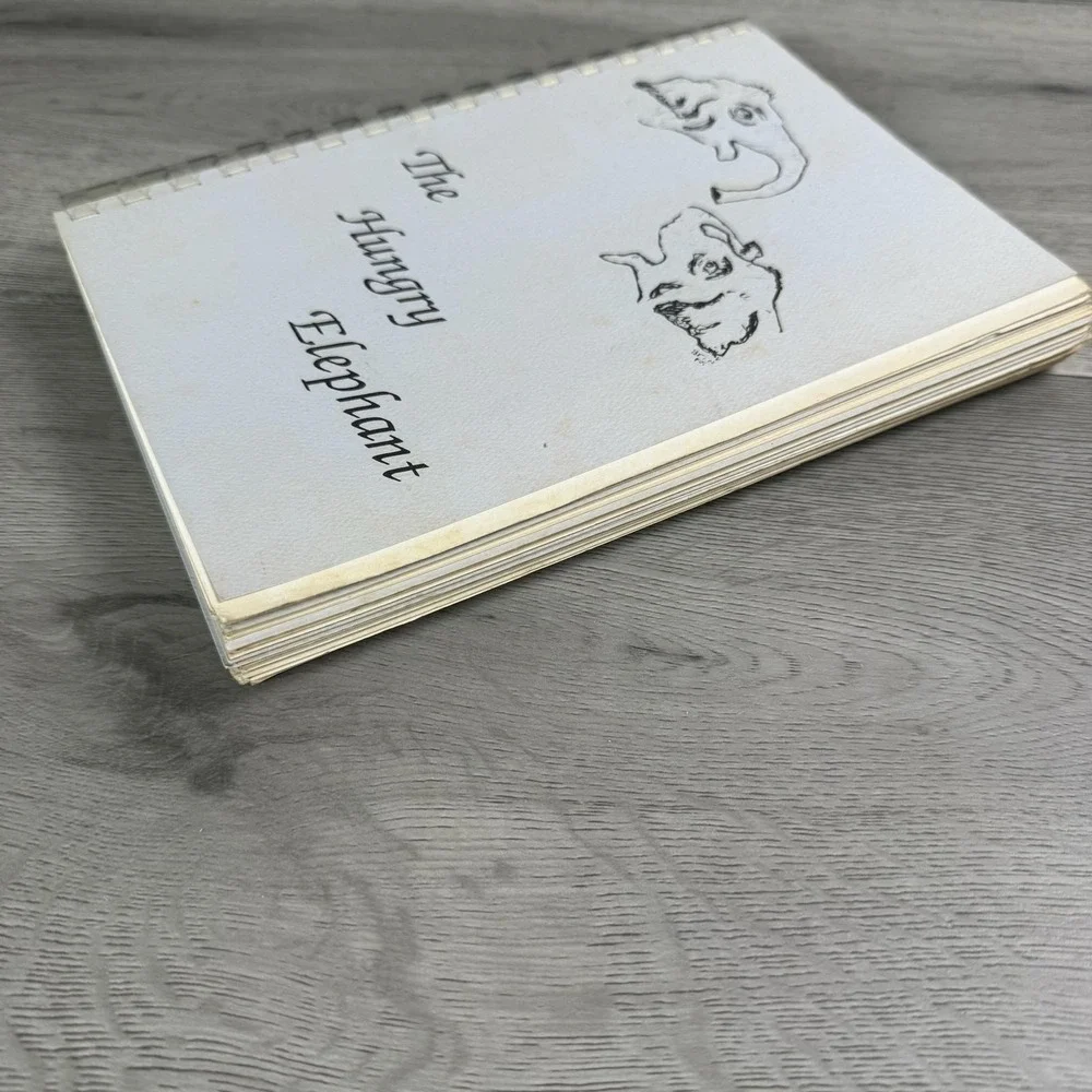 Hungry Elephant Cookbook 1987 Brunswick County Republican Party Bolivia NC